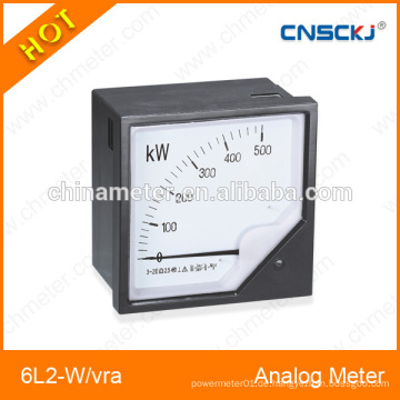 Montierte Panel-Meter 6L2-W / var 80 * 80mm analoge Power Panel Meter